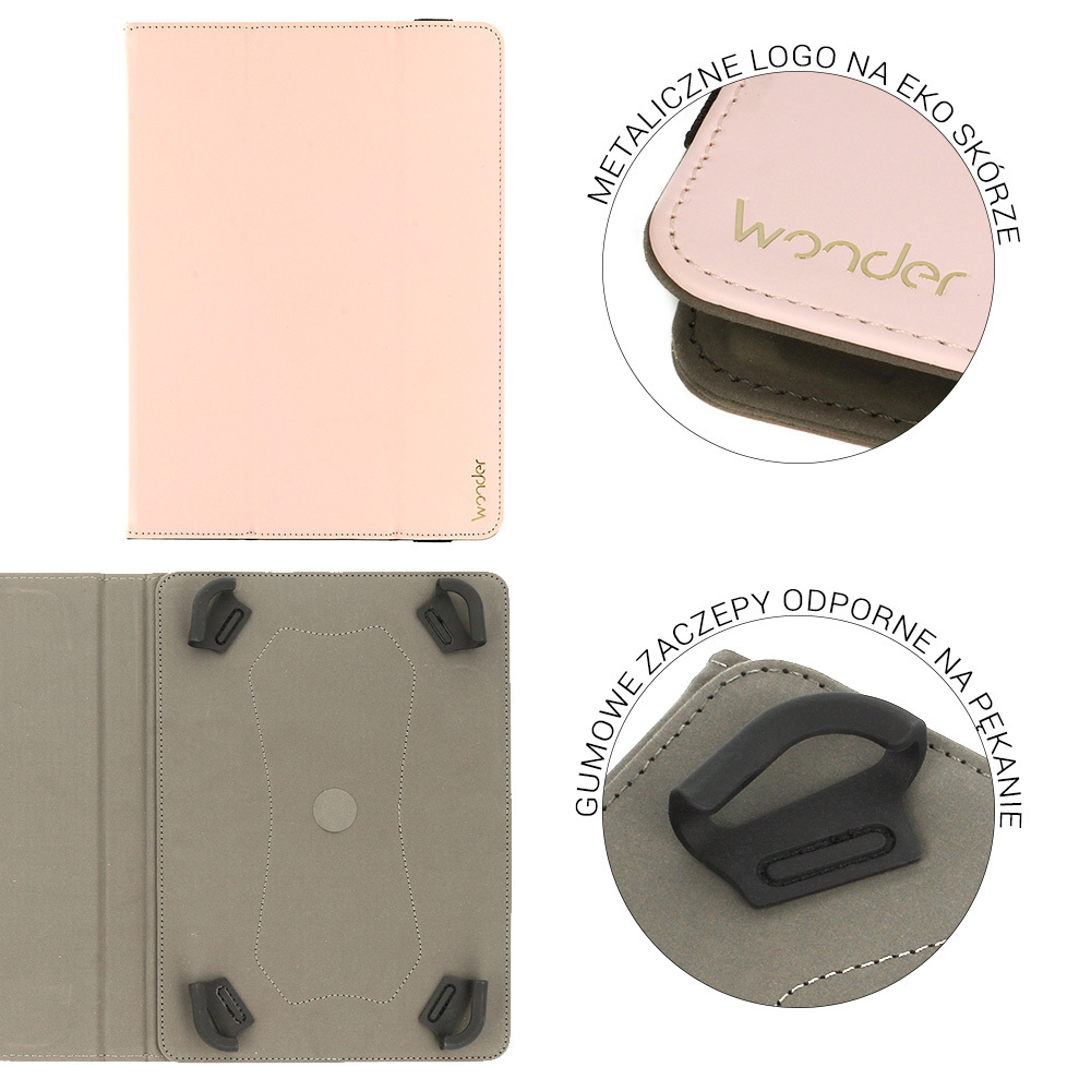 Wonder Soft tablet tok 13" (Világos rózsaszín)