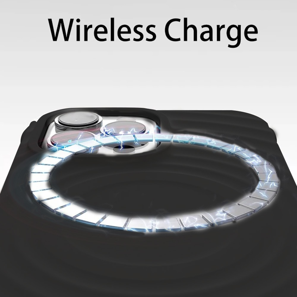 Xiaomi 14 Pro Tel Protect Wave magsafe hátlap tok (Fekete)
