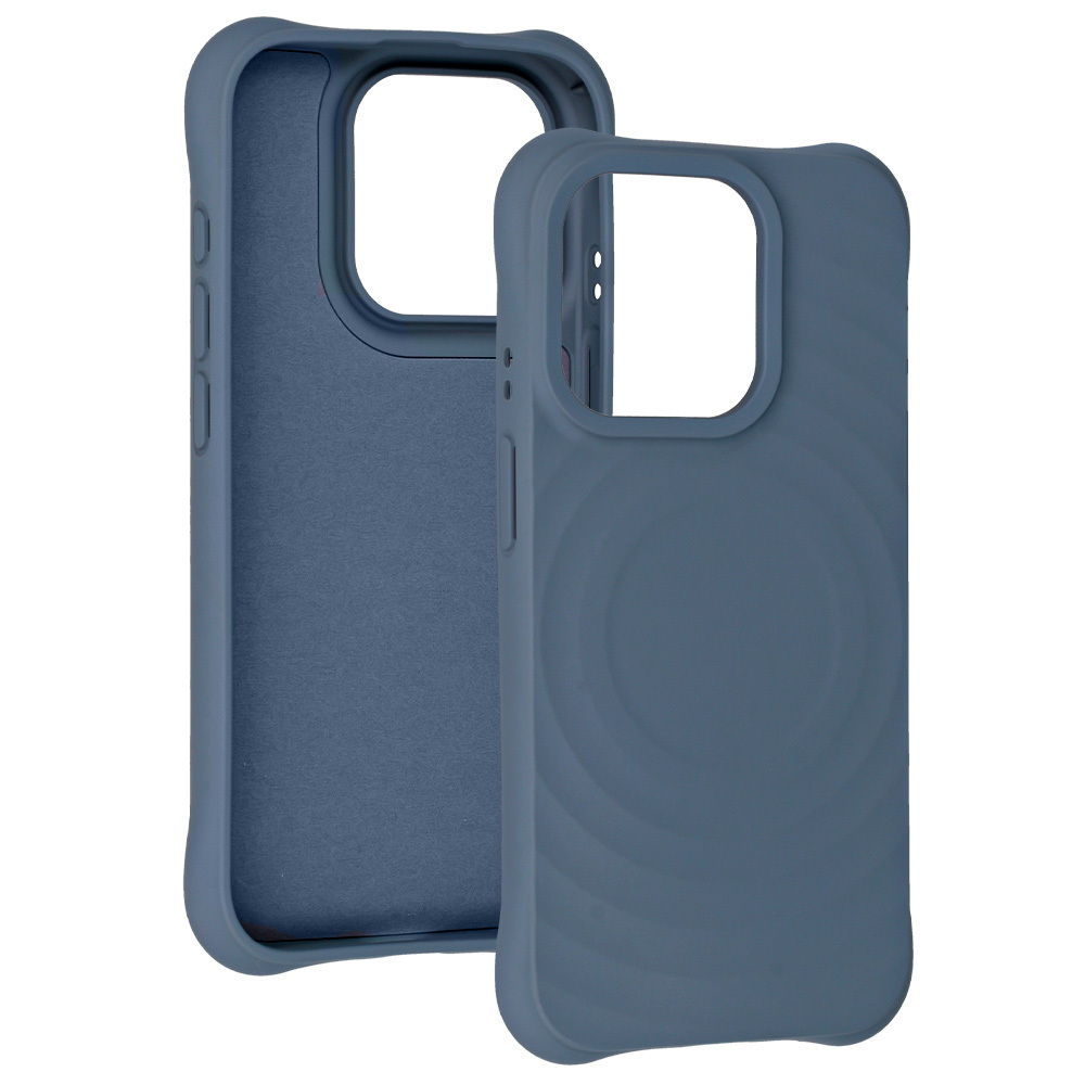 Xiaomi 14 Pro Tel Protect Wave magsafe hátlap tok (Kék)