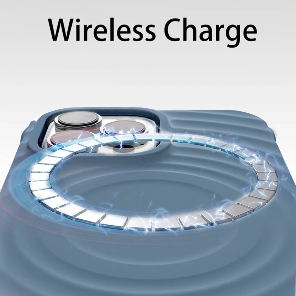 Xiaomi 14 Pro Tel Protect Wave magsafe hátlap tok (Kék)