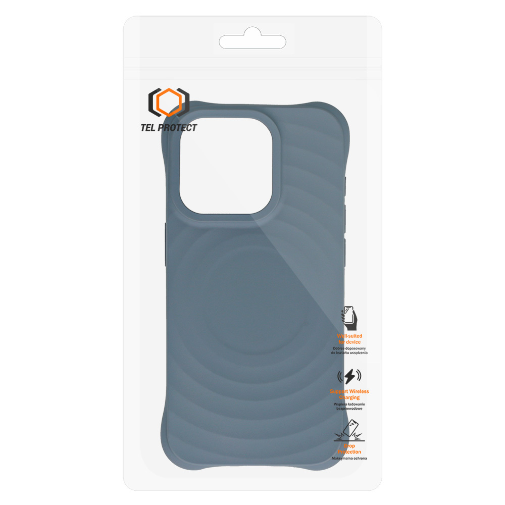 Xiaomi 14 Pro Tel Protect Wave magsafe hátlap tok (Kék)