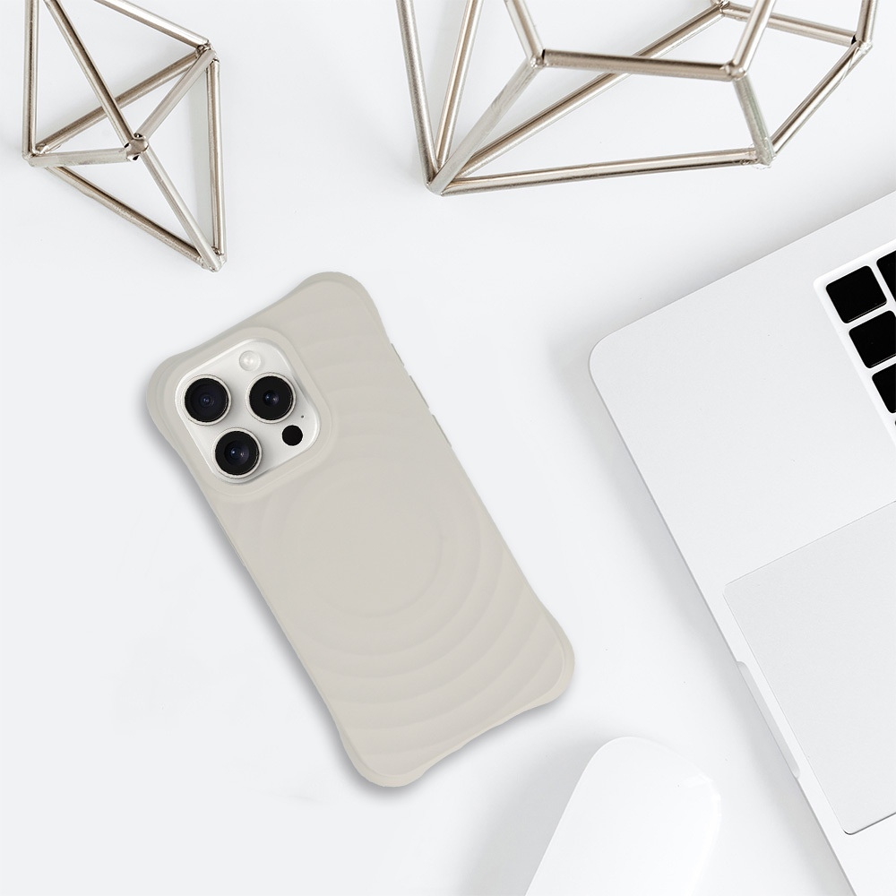 Xiaomi 14 Pro Tel Protect Wave magsafe hátlap tok (Szürke)