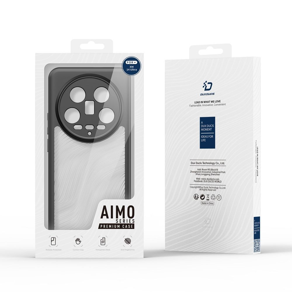 Xiaomi 14 Ultra DUX DUCIS Aimo hátlap tok (Fekete)