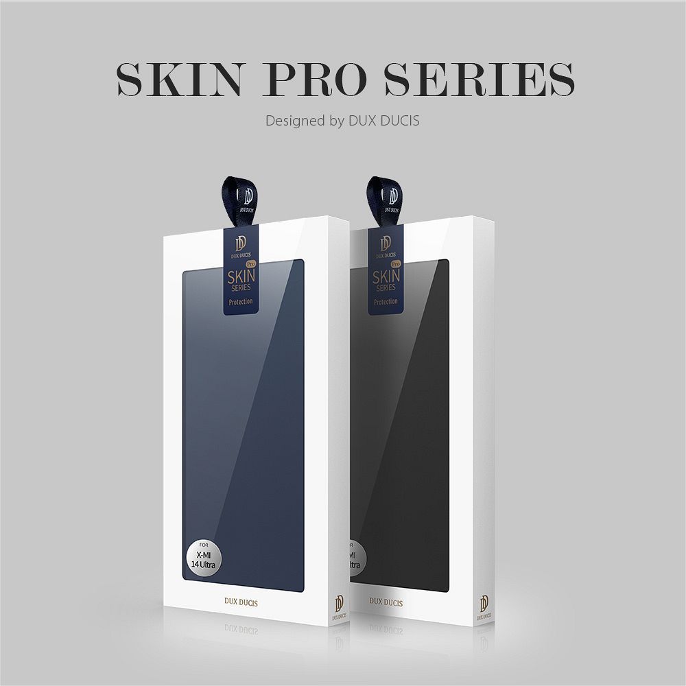 Xiaomi 14 Ultra Dux Ducis Skin Pro notesz tok (Fekete)