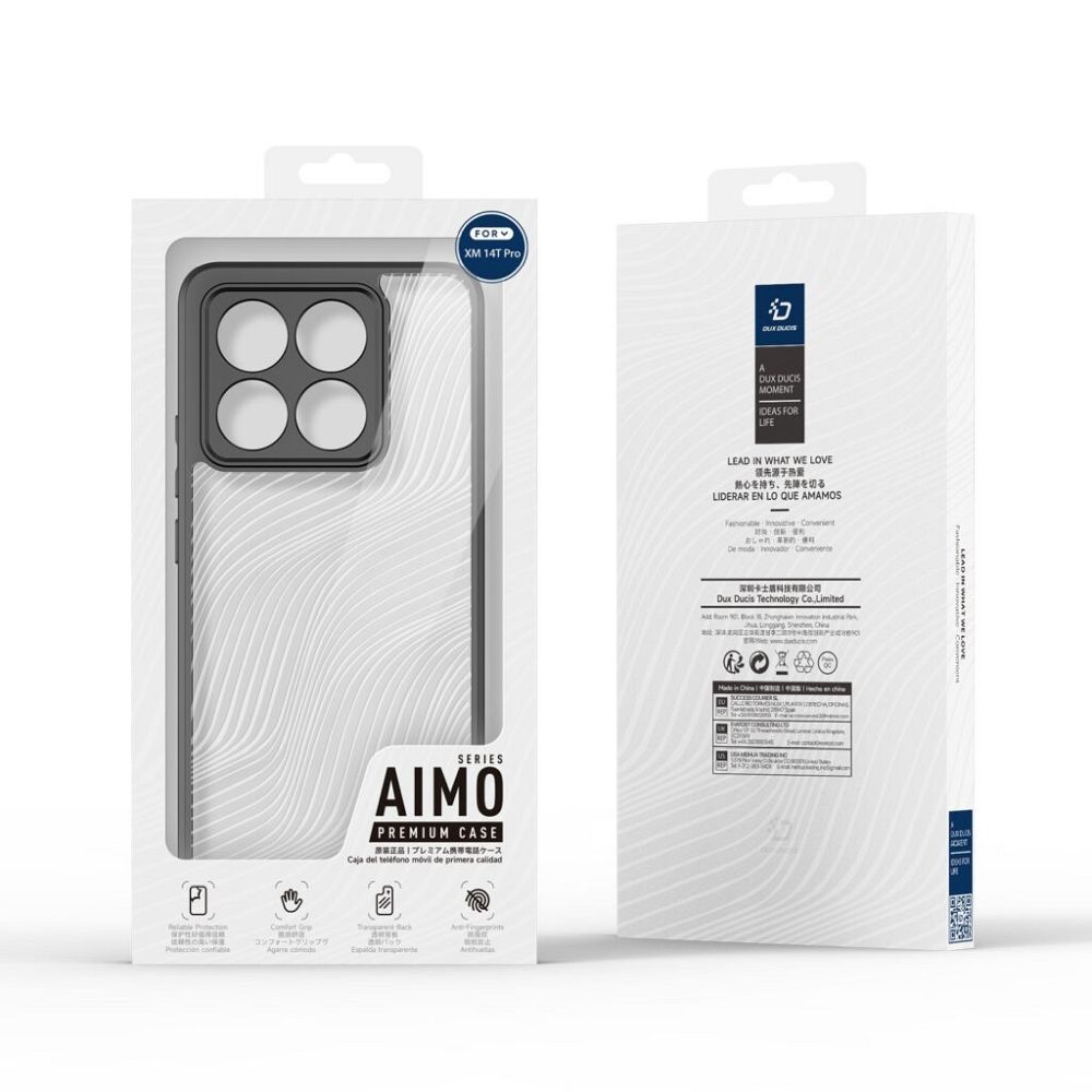 Xiaomi 14T Pro DUX DUCIS Aimo hátlap tok (Fekete)
