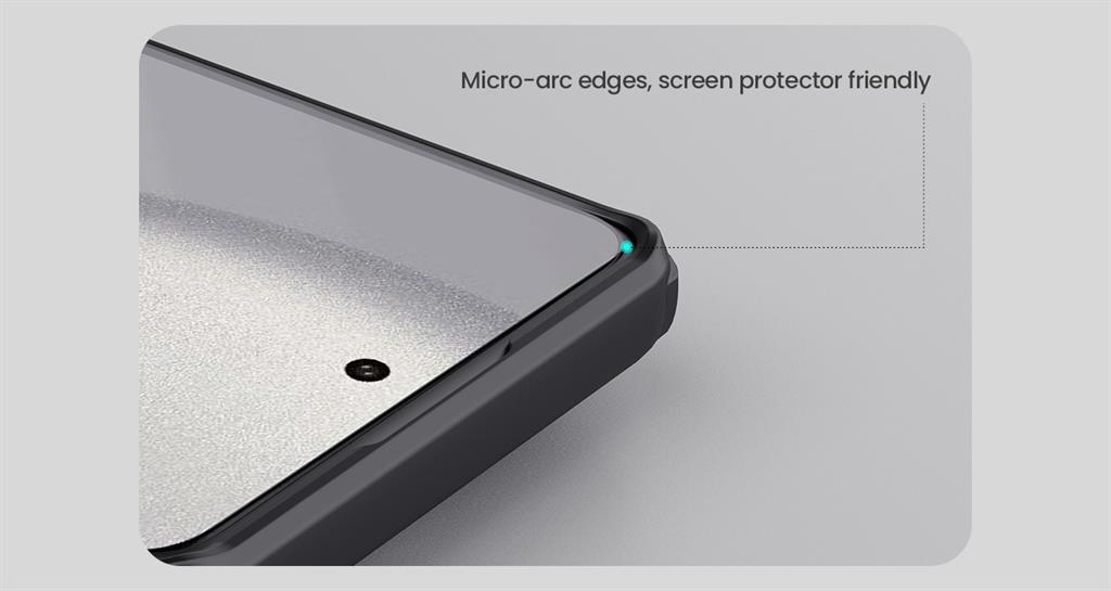 Xiaomi 15 Ultra Nillkin Frosted Shield Pro hátlap tok (Fekete)