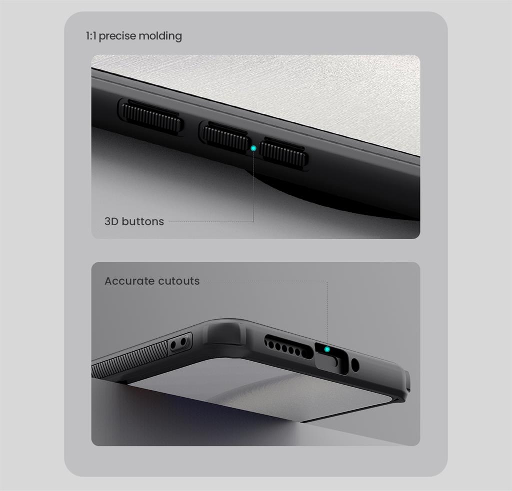 Xiaomi 15 Ultra Nillkin Frosted Shield Pro hátlap tok (Fekete)
