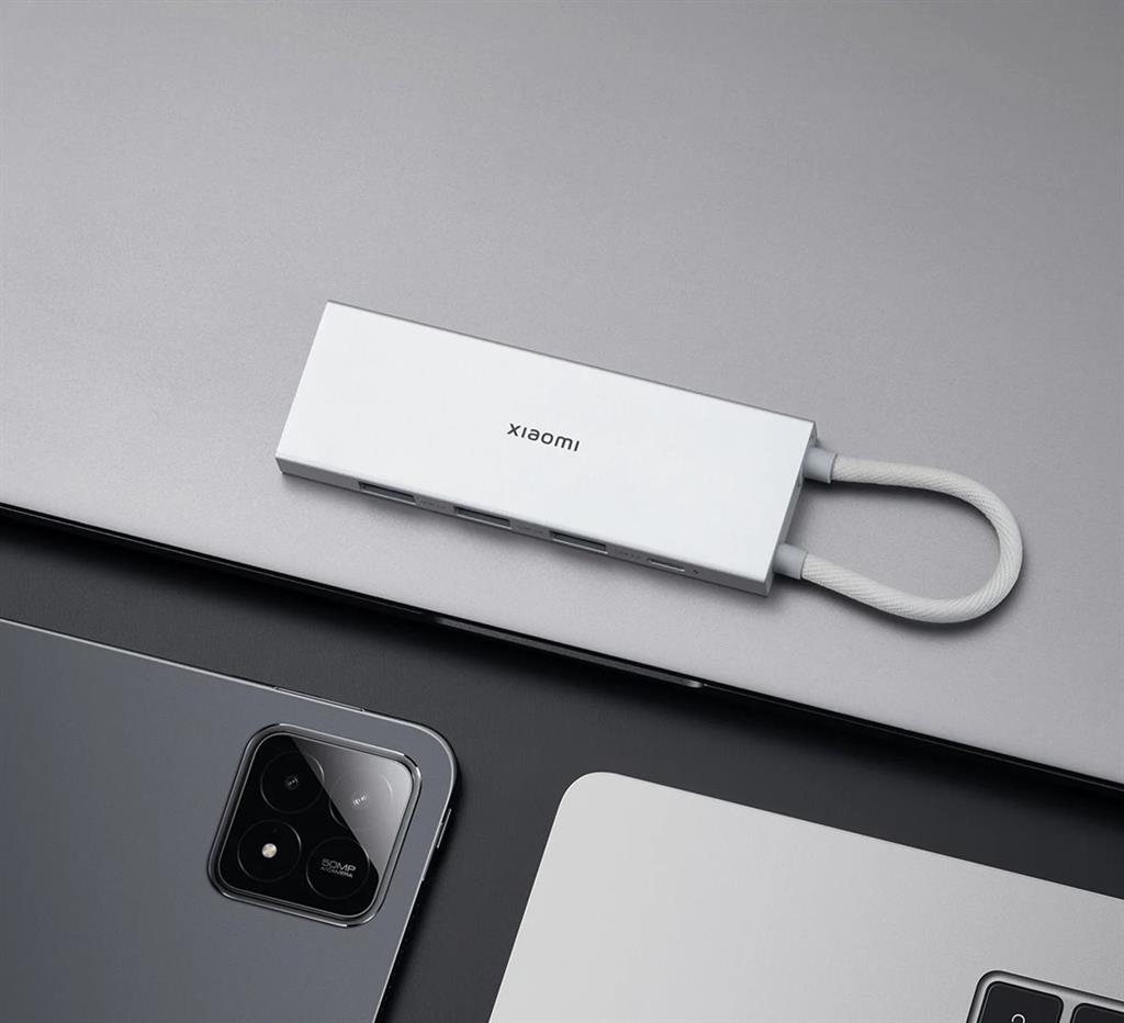 Xiaomi 5 az 1-ben Type-C elosztó hub (Szürke)