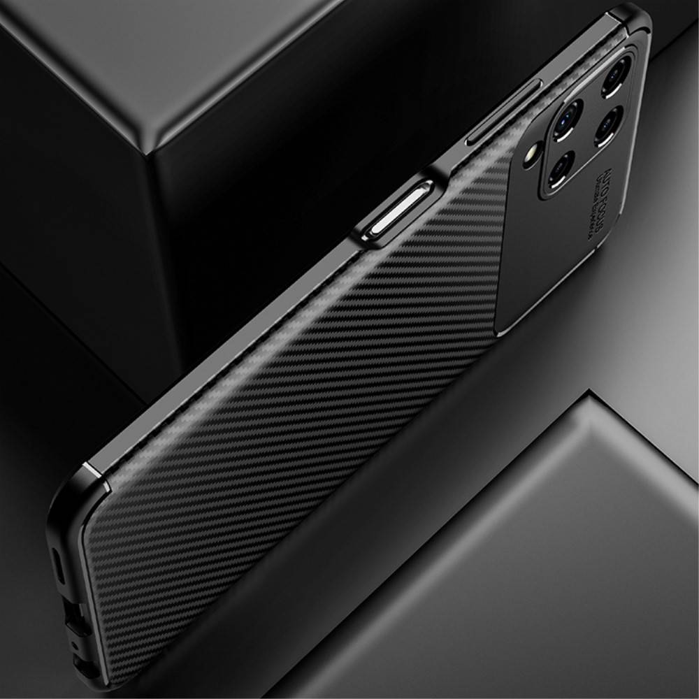 Xiaomi Mi 11 5G carbon fiber szilikon hátlap tok, (Fekete) 5