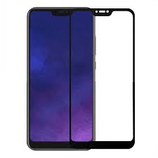 Xiaomi Mi A2 Lite/Redmi 6 Pro 5D üvegfólia teljes kijelzőre, átlátszó (fekete keret)