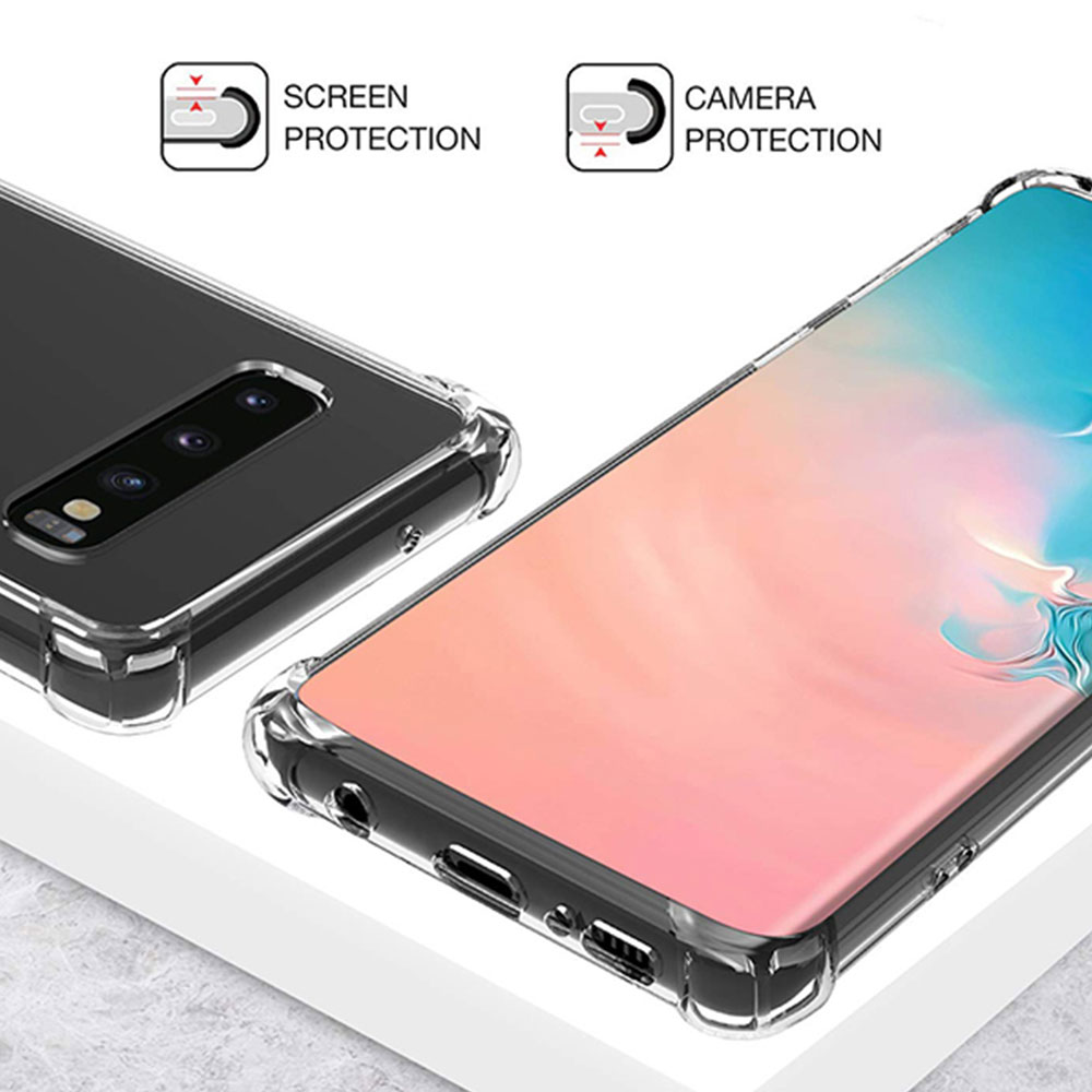 Xiaomi Mi Note 10 / Mi Note 10 Pro anti shock 0,5 mm ütésálló hátlap tok (Átlátszó) 1
