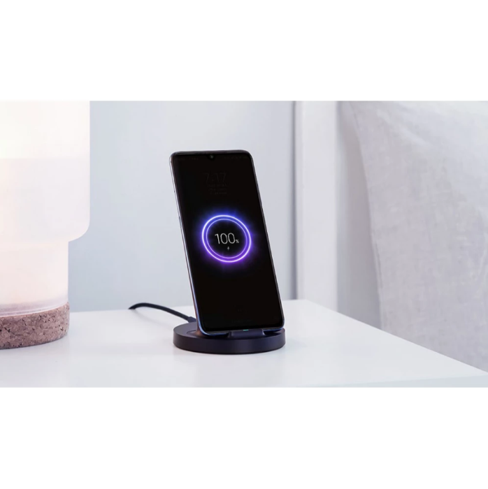 Xiaomi Mi vezeték nélküli töltőállvány (Fekete) - 20W