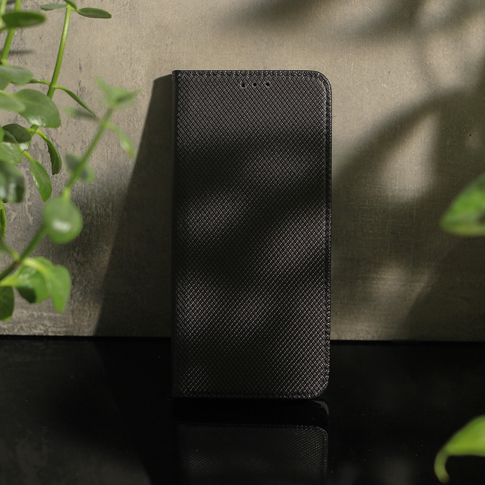 Xiaomi Redmi 10A smart magnet mágneses notesz tok (Fekete) 5