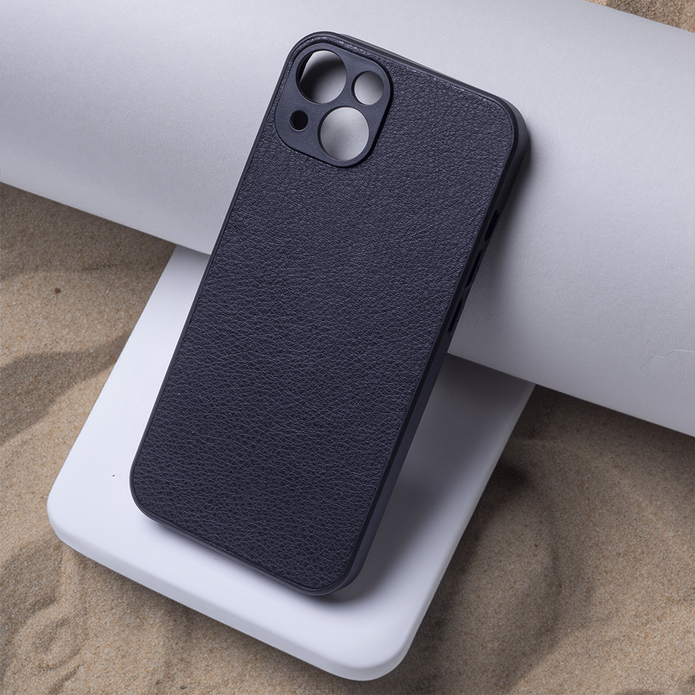 Xiaomi Redmi 12C / Redmi 11A black white hátlap tok (Fekete)