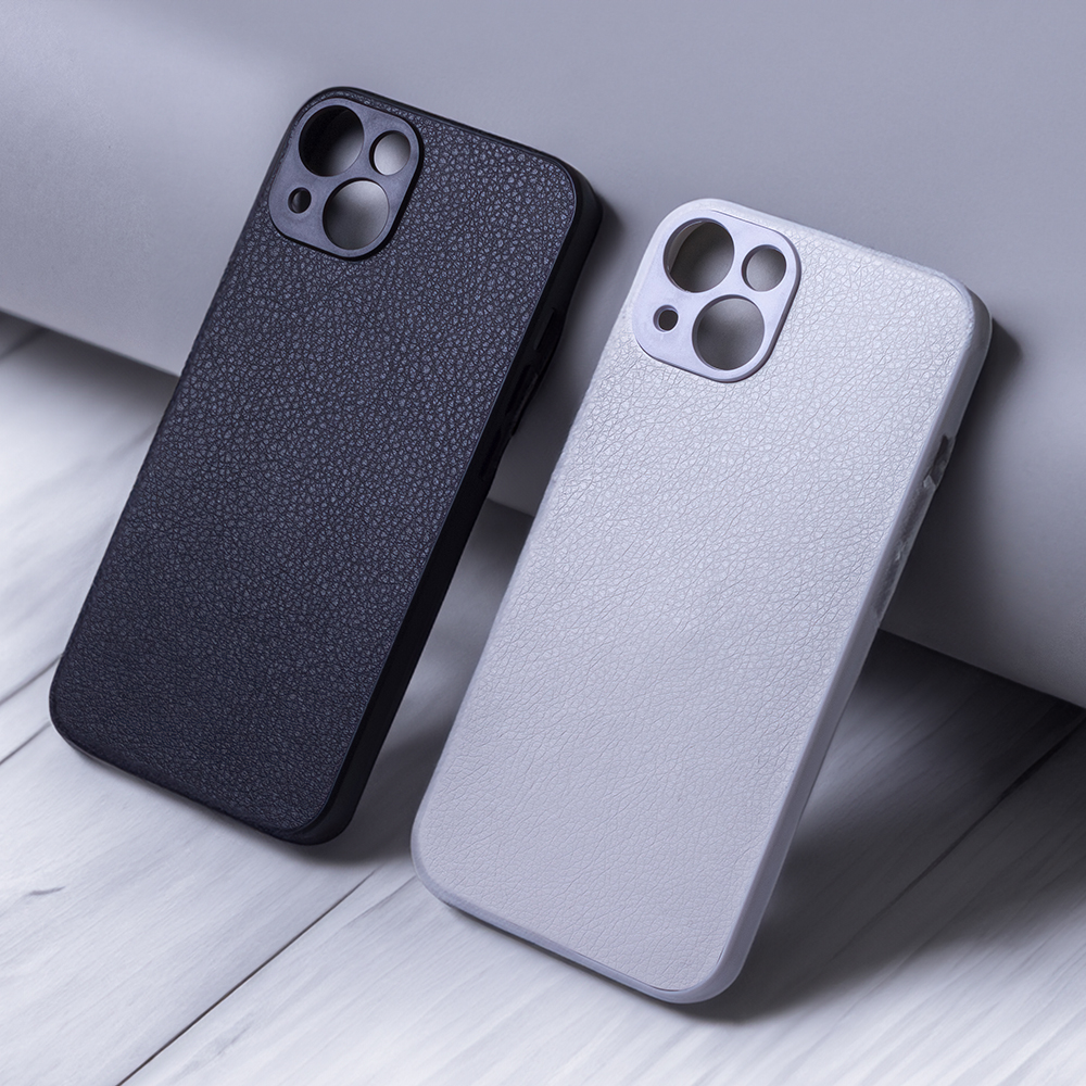 Xiaomi Redmi 12C / Redmi 11A black white hátlap tok (Fekete)