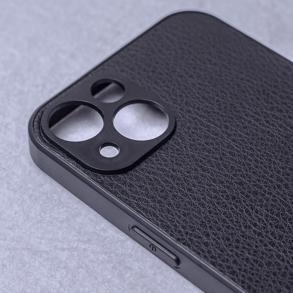 Xiaomi Redmi 12C / Redmi 11A black white hátlap tok (Fekete)