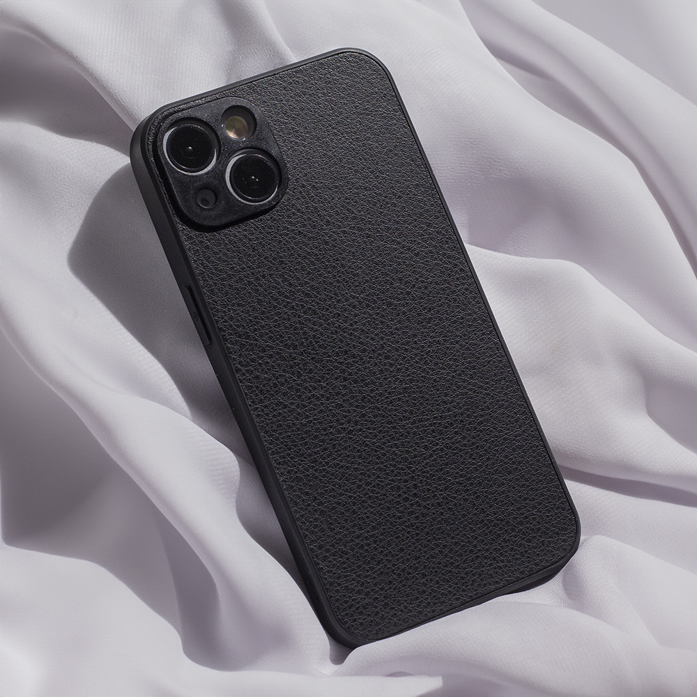Xiaomi Redmi 12C / Redmi 11A black white hátlap tok (Fekete)