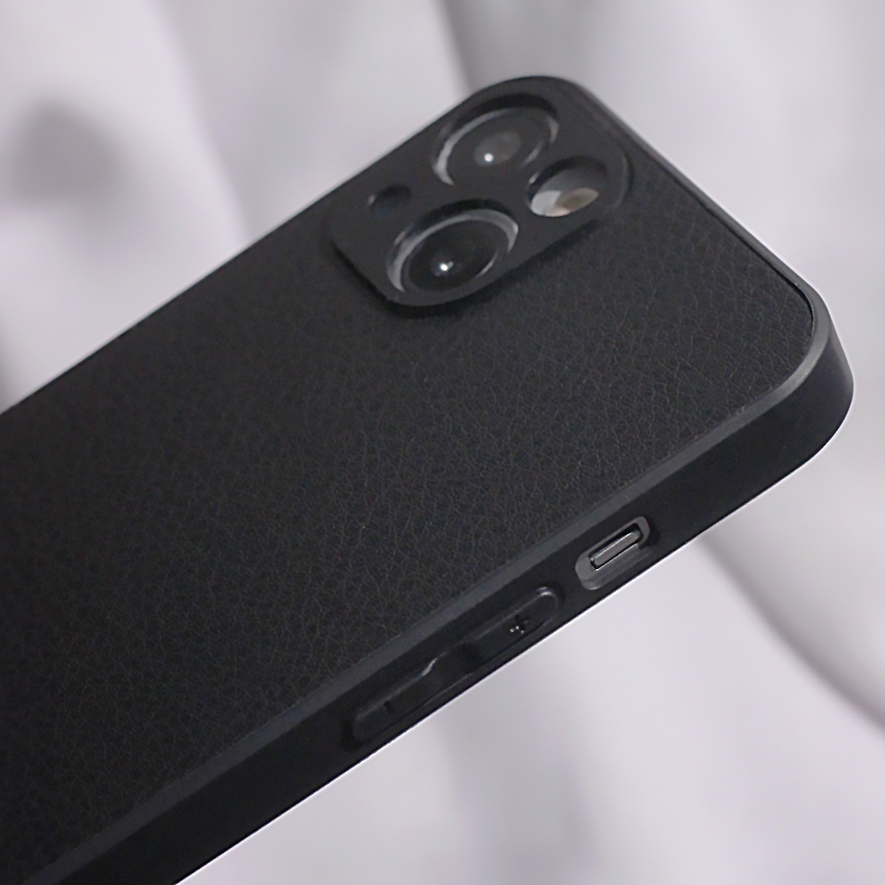 Xiaomi Redmi 12C / Redmi 11A black white hátlap tok (Fekete)