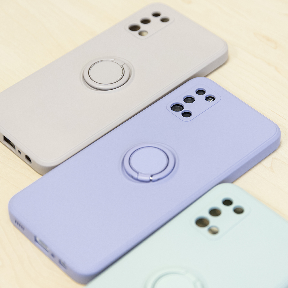 Xiaomi Redmi 12C / Redmi 11A finger grip szilikon hátlap tok (Lila)