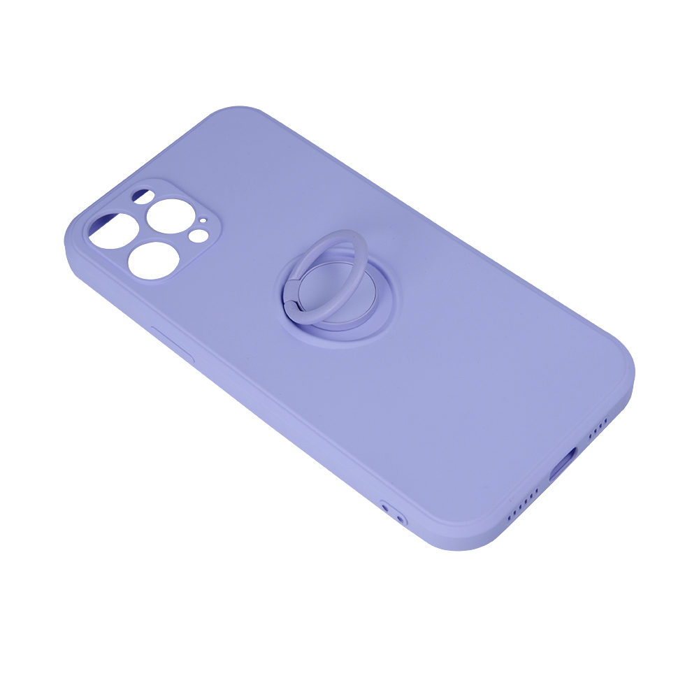 Xiaomi Redmi 12C / Redmi 11A finger grip szilikon hátlap tok (Lila)