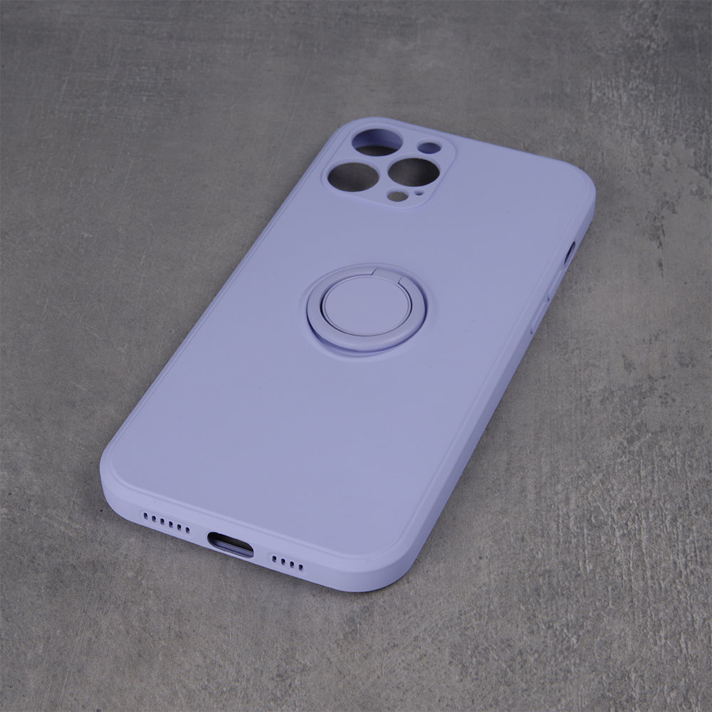 Xiaomi Redmi 12C / Redmi 11A finger grip szilikon hátlap tok (Lila)