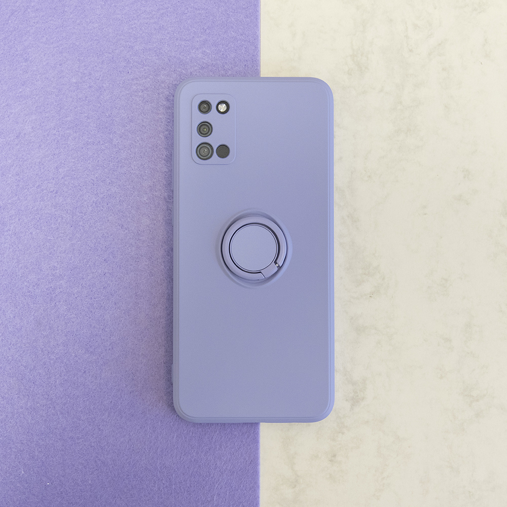Xiaomi Redmi 12C / Redmi 11A finger grip szilikon hátlap tok (Lila)