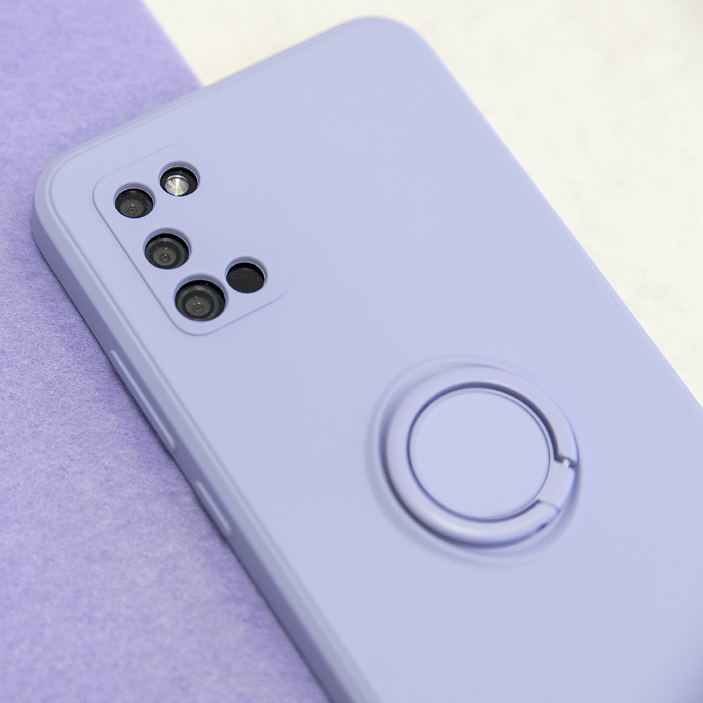 Xiaomi Redmi 12C / Redmi 11A finger grip szilikon hátlap tok (Lila)