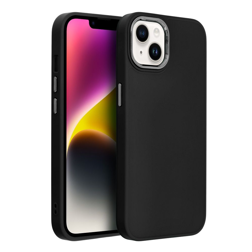 Xiaomi Redmi 13C frame szilikon hátlap tok (Fekete) 0