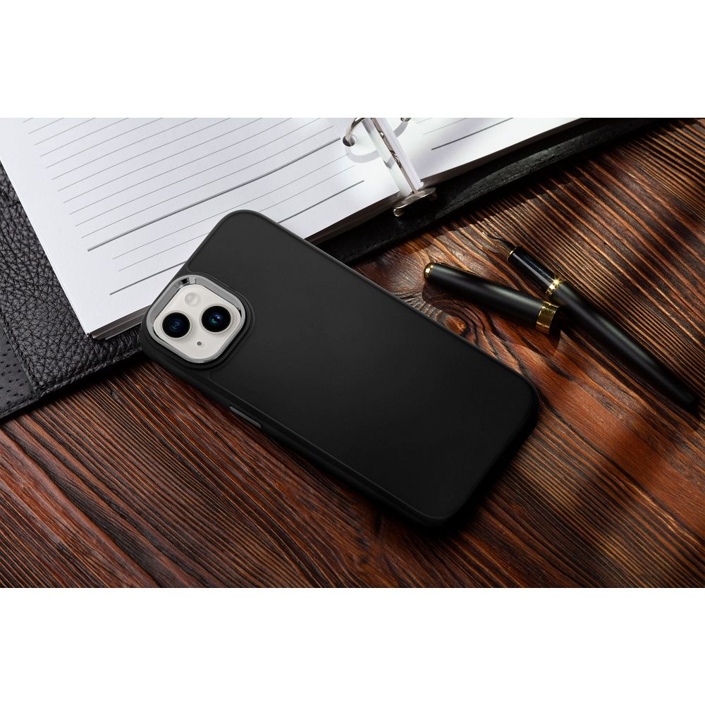 Xiaomi Redmi 13C frame szilikon hátlap tok (Fekete) 1