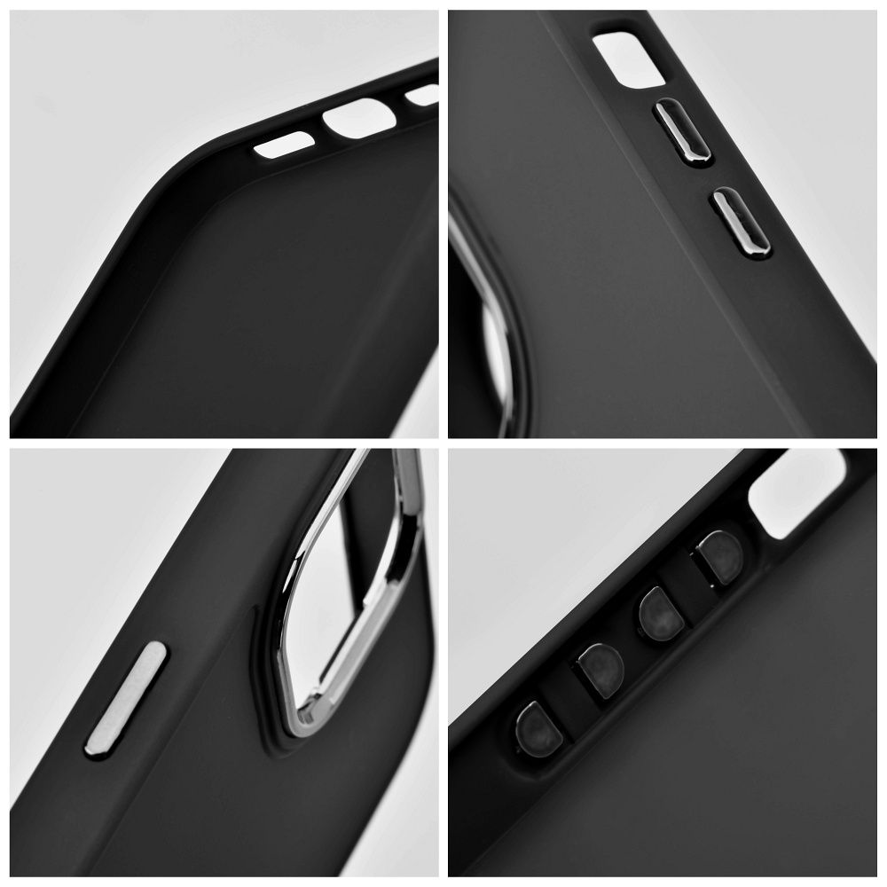 Xiaomi Redmi 13C frame szilikon hátlap tok (Fekete) 3