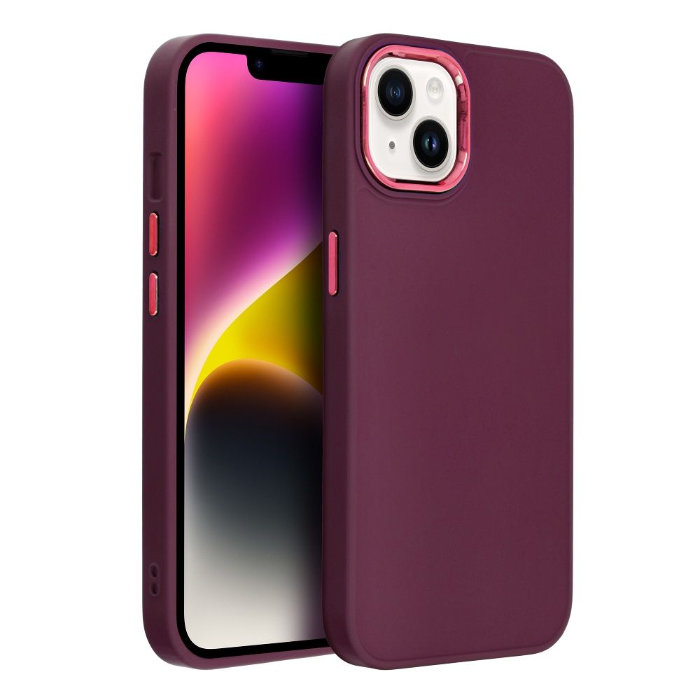 Xiaomi Redmi 13C frame szilikon hátlap tok (Lila)
