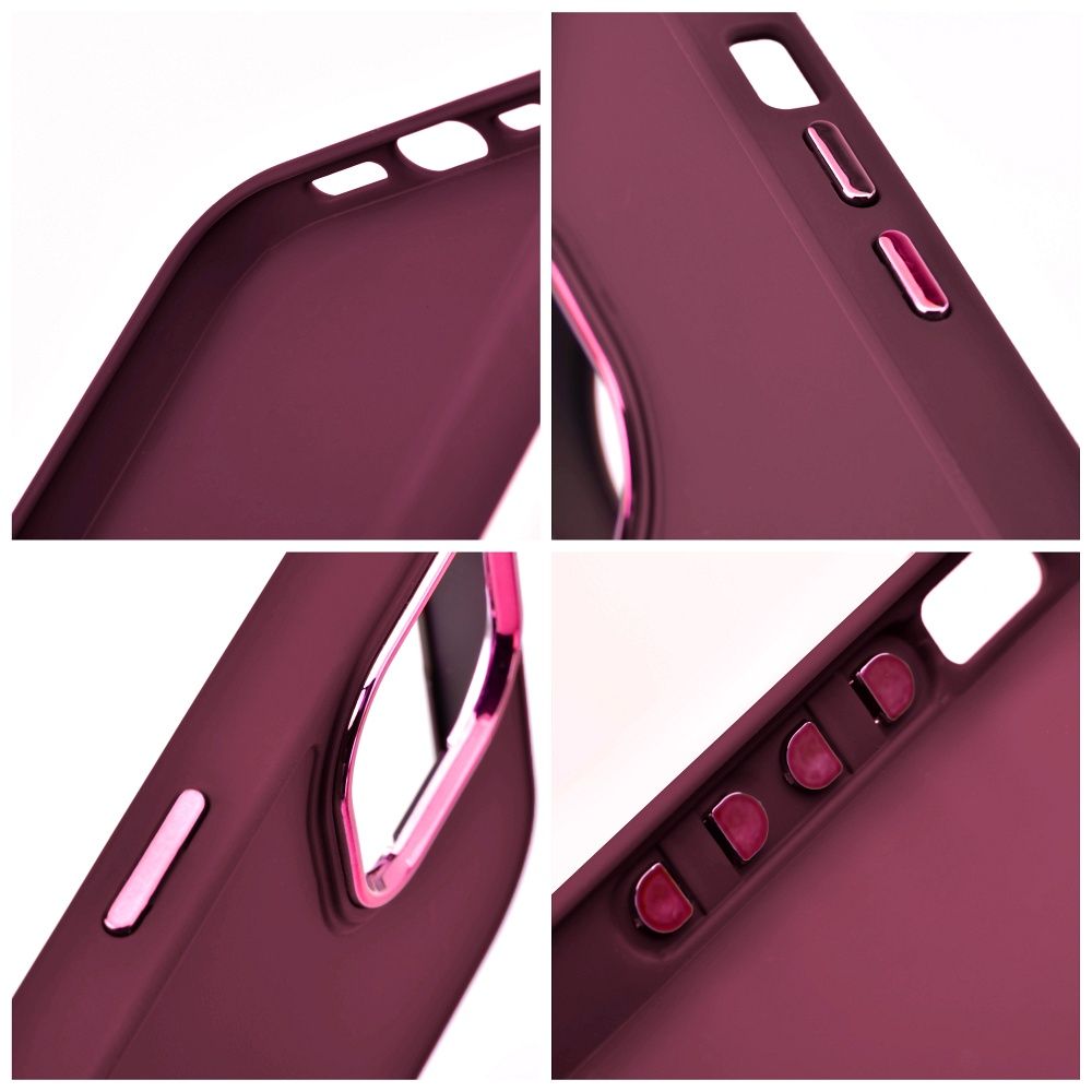 Xiaomi Redmi 13C frame szilikon hátlap tok (Lila)