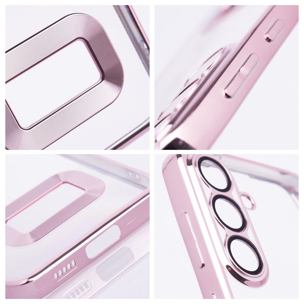 Xiaomi Redmi 13C GLAM szilikon hátlap tok (Rózsaszín)