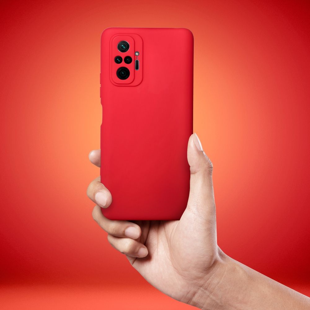 Xiaomi Redmi 13C Soft szilikon hátlap tok (Piros)