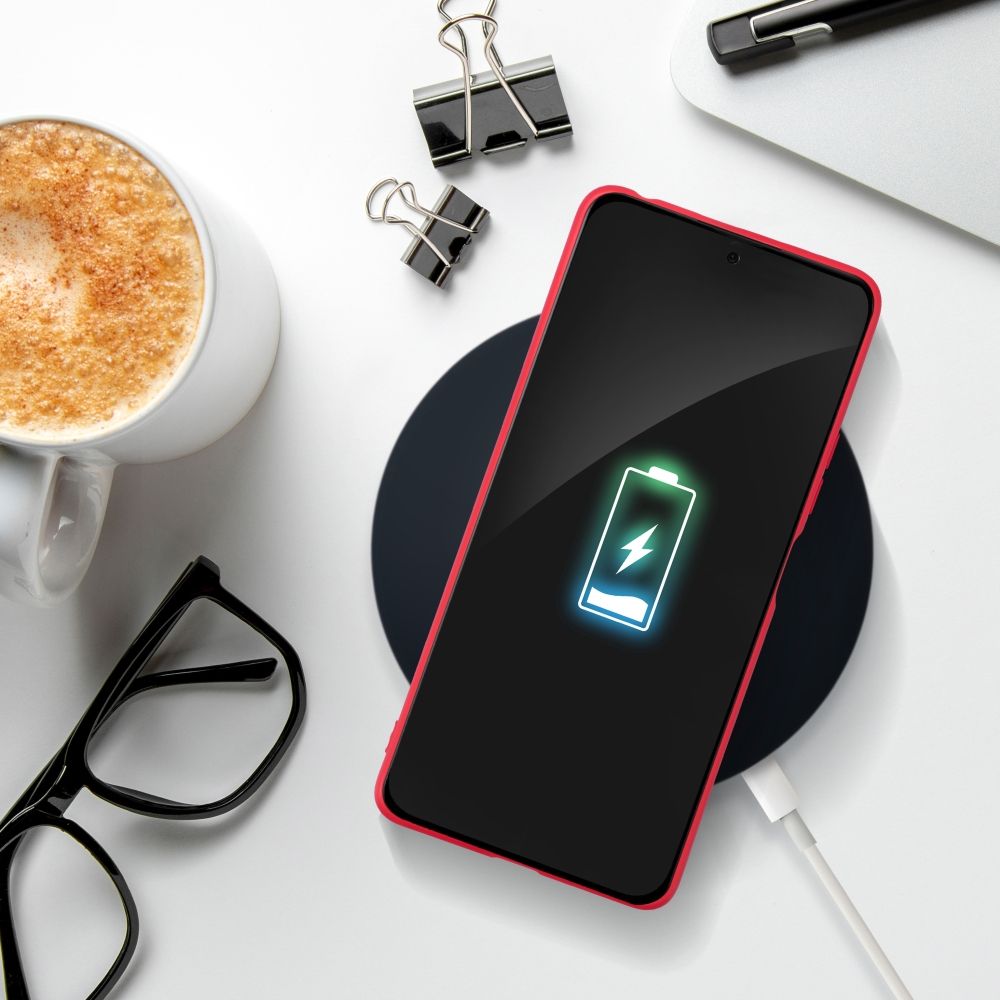 Xiaomi Redmi 13C Soft szilikon hátlap tok (Piros)