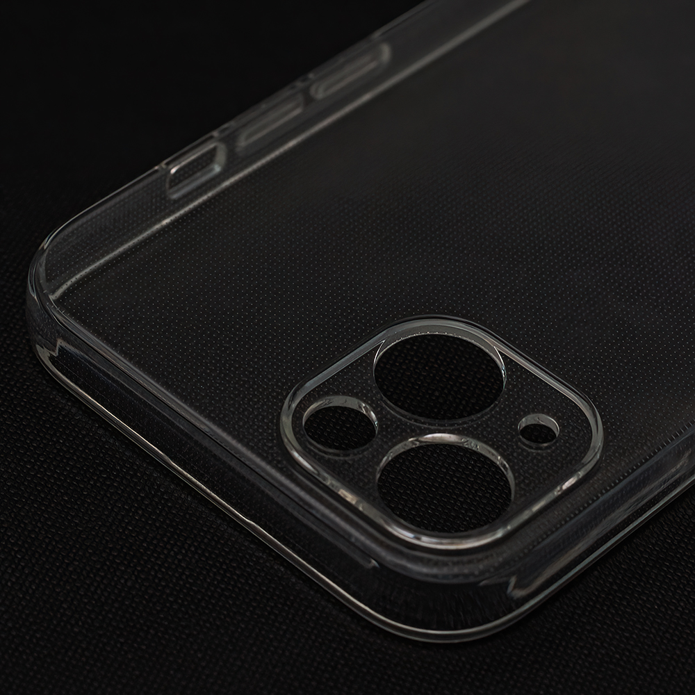 Xiaomi Redmi 14C 2 mm vékony szilikon hátlap tok (Átlátszó) 3