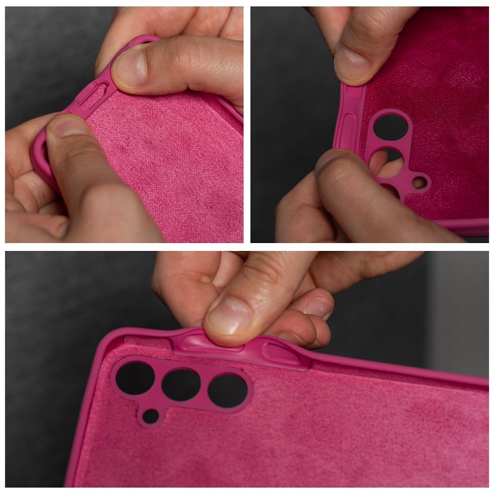 Xiaomi Redmi 14C Silicone 2mm hátlap tok (Rózsaszín)