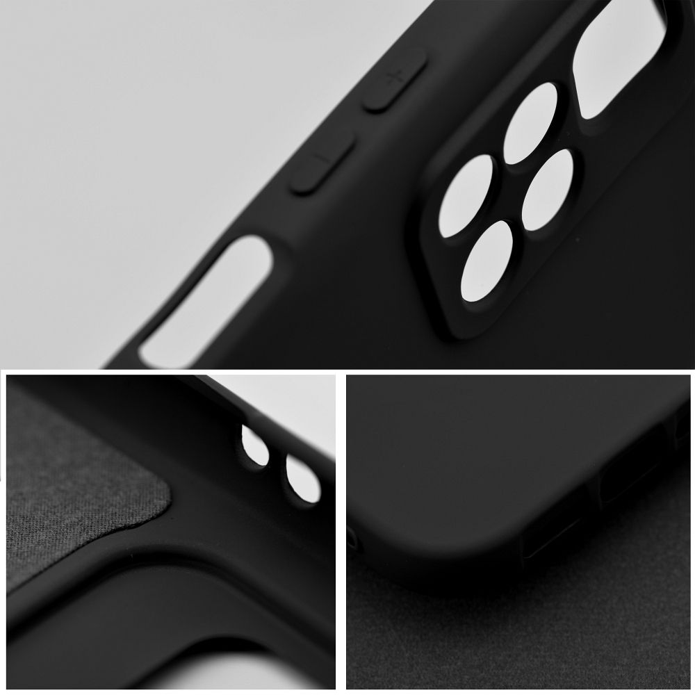 Xiaomi Redmi 15C silicone hátlap tok (Fekete)