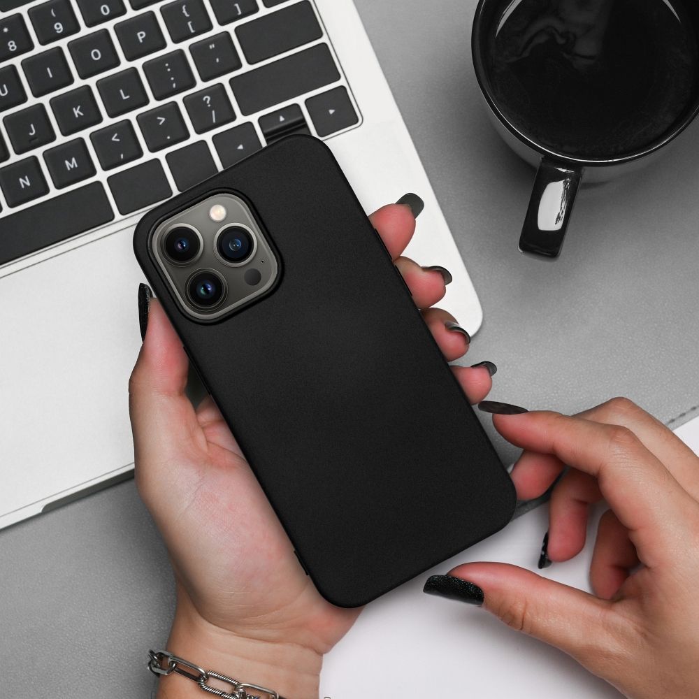 Xiaomi Redmi 15C silicone hátlap tok (Fekete)