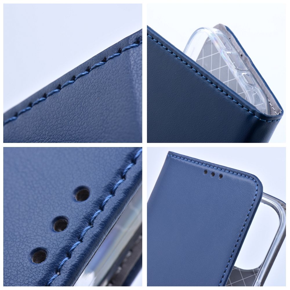Xiaomi Redmi 15C Smart magneto nyitható tok (Kék)