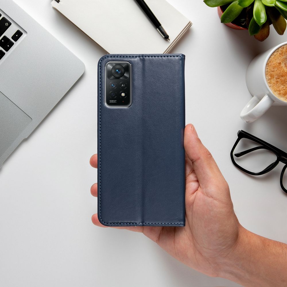 Xiaomi Redmi 15C Smart magneto nyitható tok (Kék)