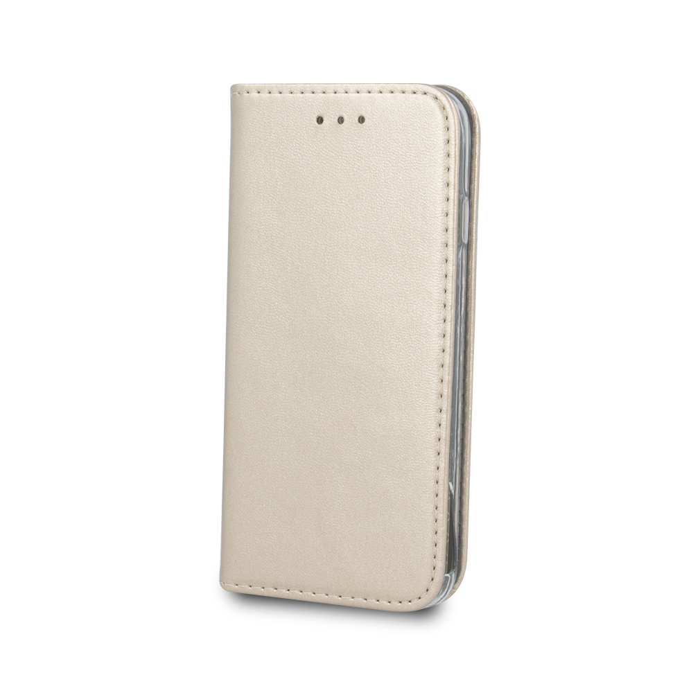 Xiaomi Redmi 7 smart magnetic mágneses notesz tok (Arany)