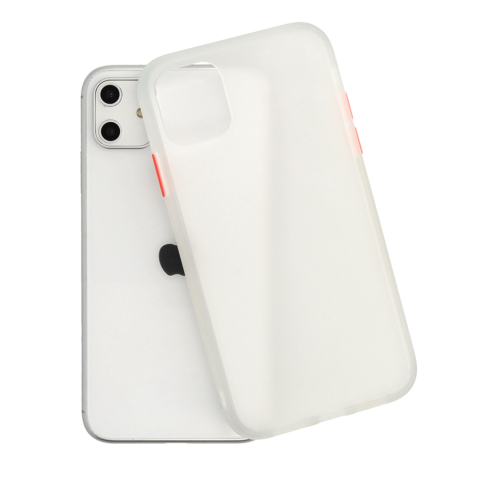 Xiaomi Redmi 8 / Redmi 8A Vennus color button hátlap tok (Átlátszó )