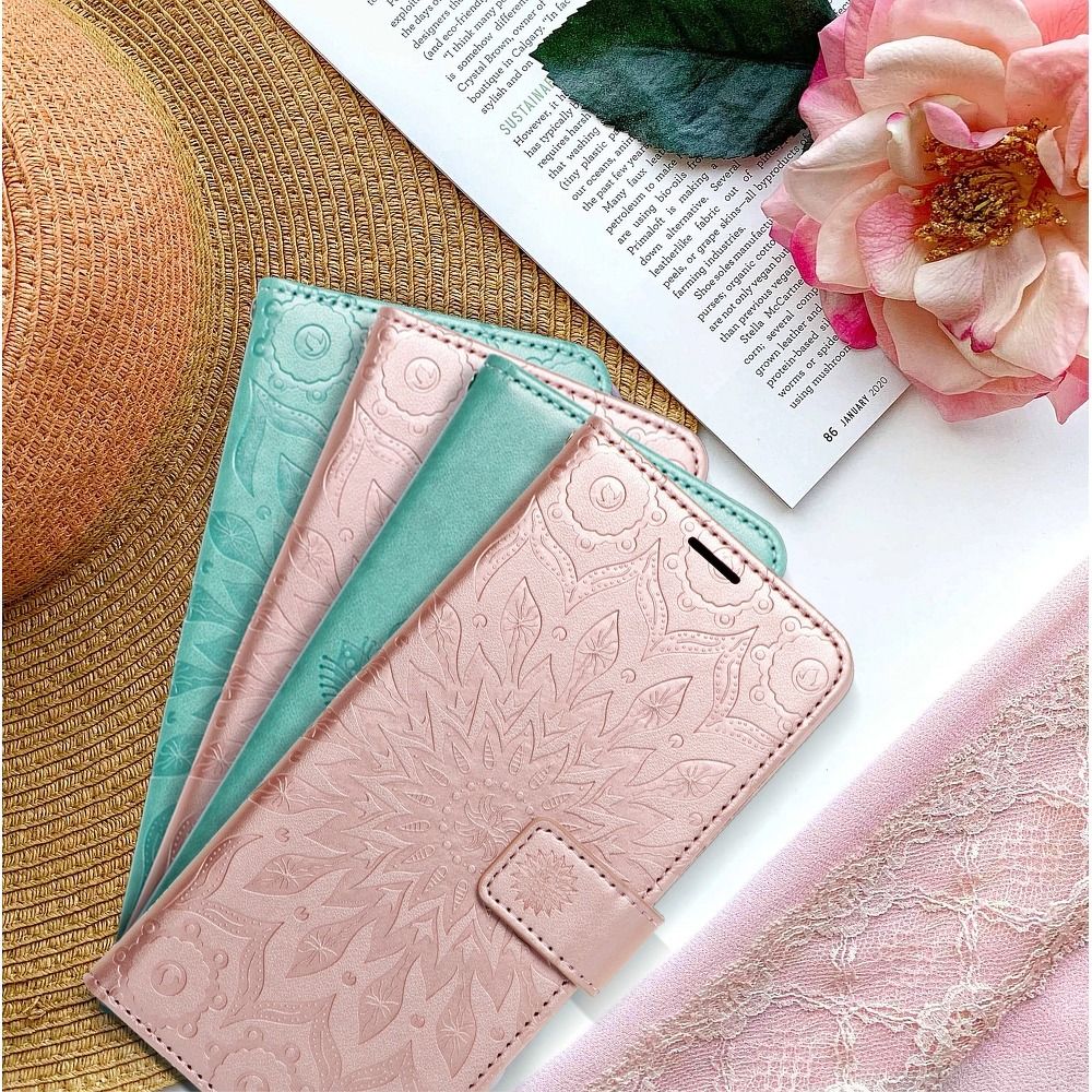 Xiaomi Redmi 9AT / Redmi 9A Forcell MEZZO nyitható tok (Zöld)