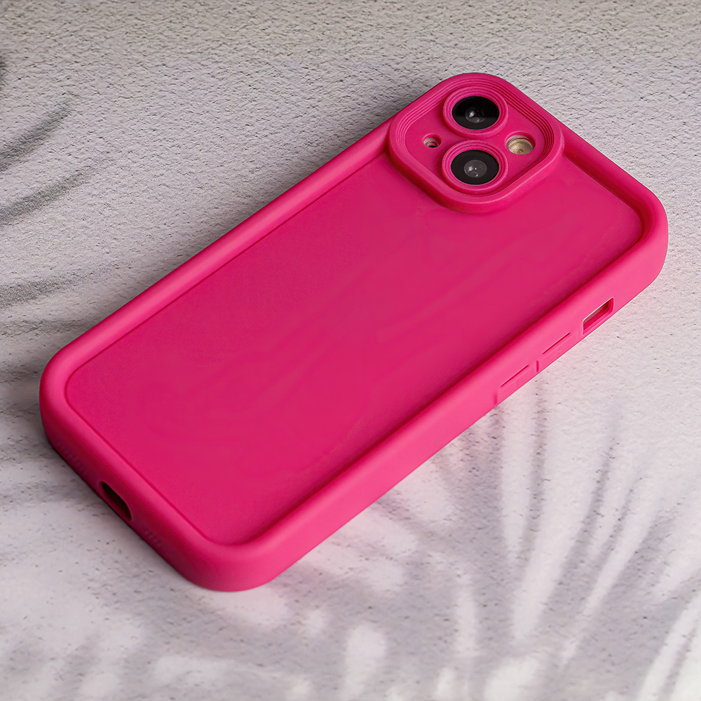 Xiaomi Redmi A1 / Redmi A2 Rim TPU hátlap tok (Rózsaszín)