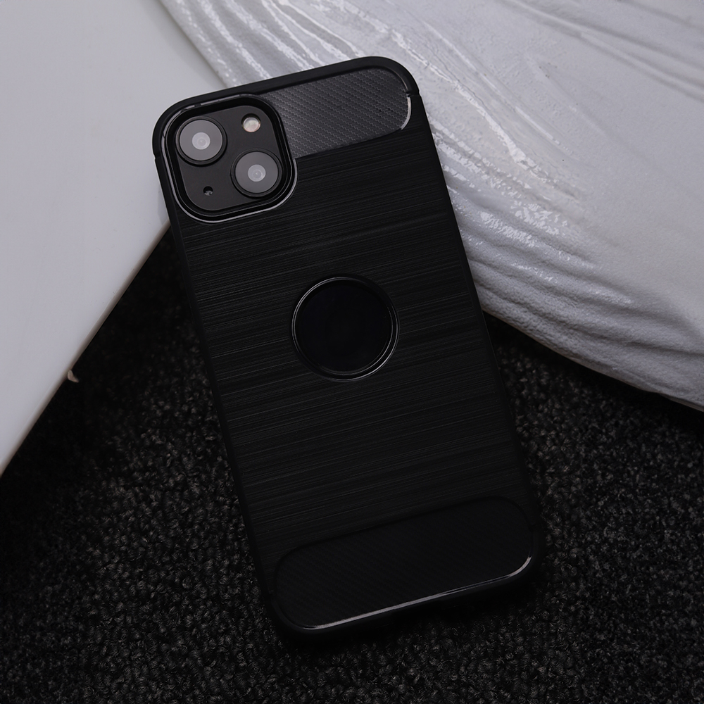 Xiaomi Redmi A3 forcell carbon hátlap tok (Fekete)