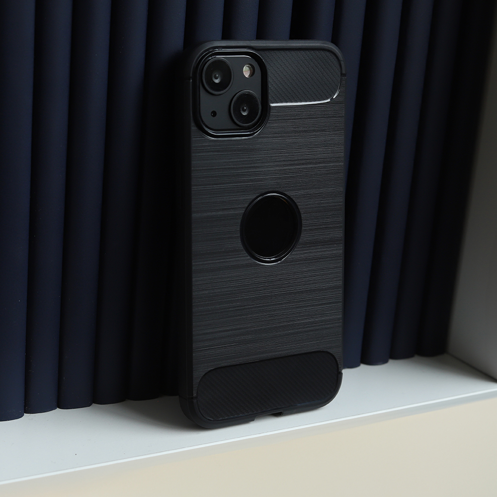 Xiaomi Redmi A3 forcell carbon hátlap tok (Fekete)