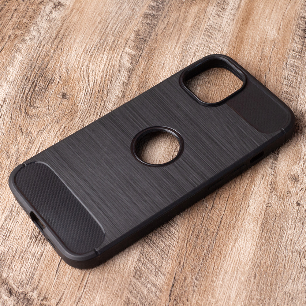 Xiaomi Redmi A3 forcell carbon hátlap tok (Fekete)