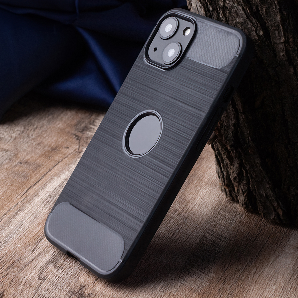 Xiaomi Redmi A3 forcell carbon hátlap tok (Fekete)