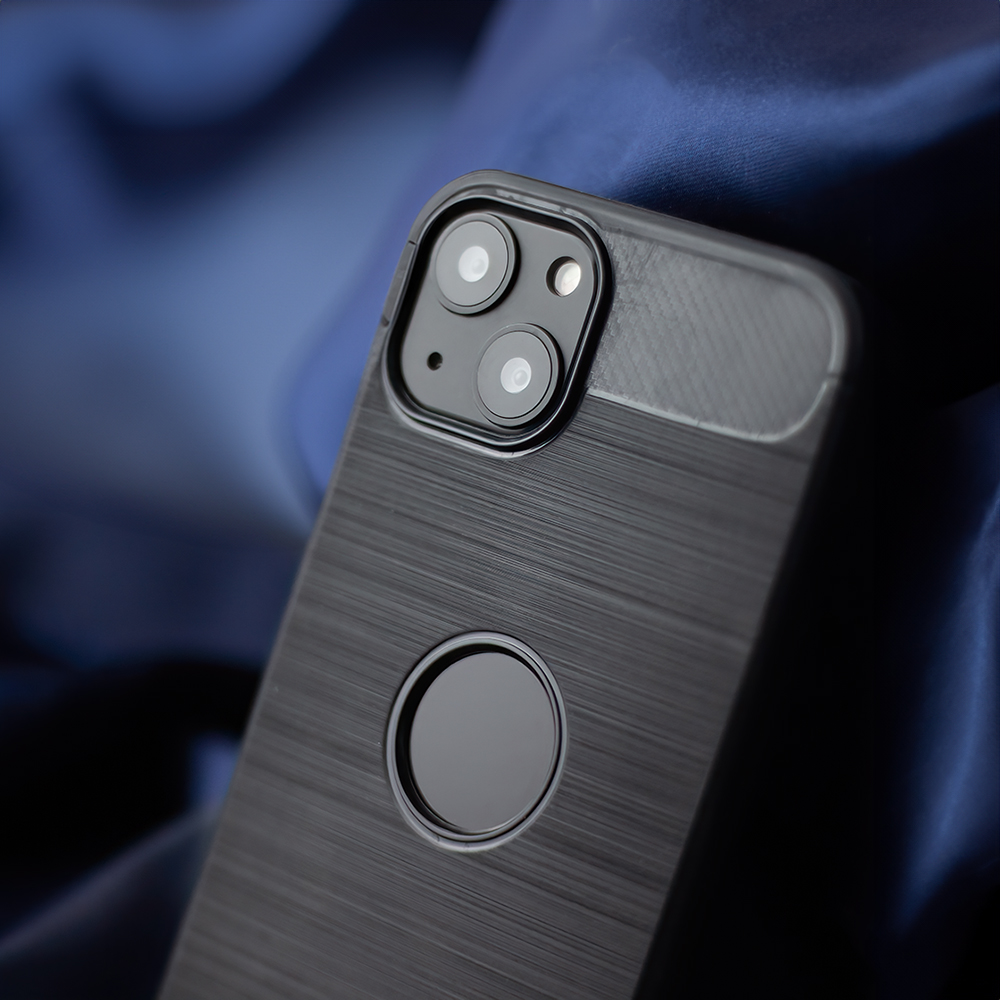Xiaomi Redmi A3 forcell carbon hátlap tok (Fekete)